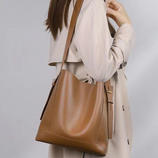 Bucket Håndtaske BRUN brown