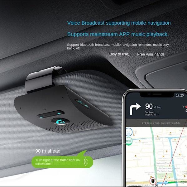 Bluetooth kaiutin Langaton äänivastaanotin Langaton kaiutin Black