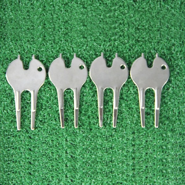 3 kpl / set Golf Divot Pitch Repairer Tool Golf Fork Prongs