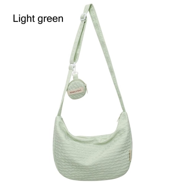Crossbody-väska för kvinnor Axelväska LJUSGRÖN Light green