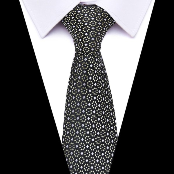 7,5 cm miesten solmio kravatti 6 6 6