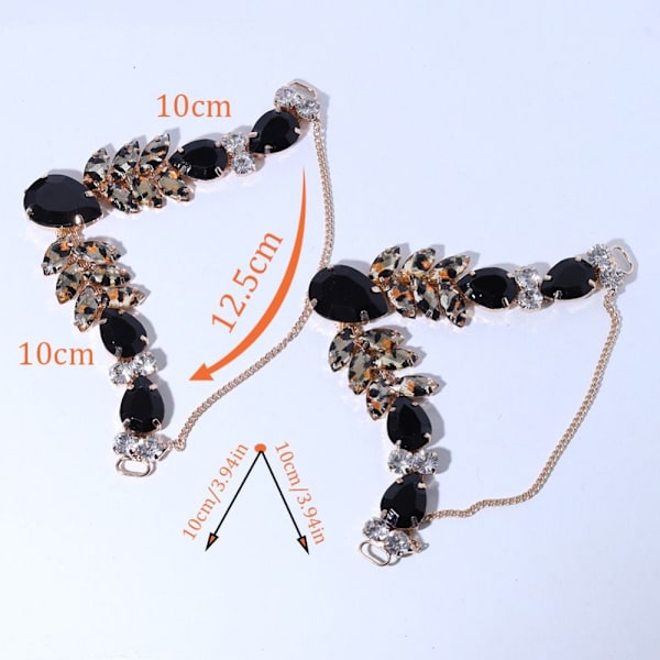 2kpl Sandal Beach Slider Decorate Chain kalanruototossu 8