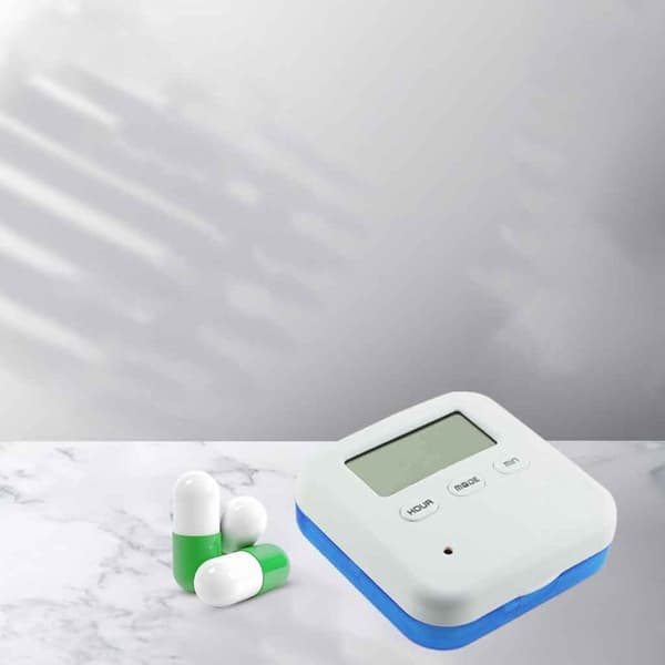 Elektronisk Pill Reminder Pill Dispenser 6 GRID 6 GRID 6 Grid