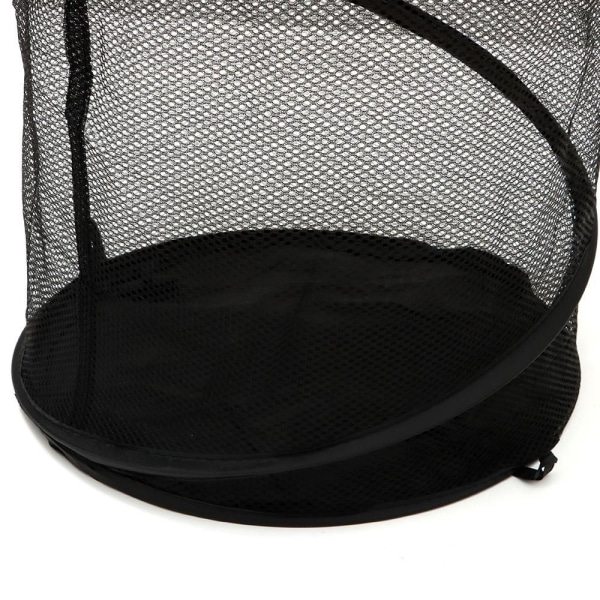 Laundry Hamper Laundry Basket MUSTA black