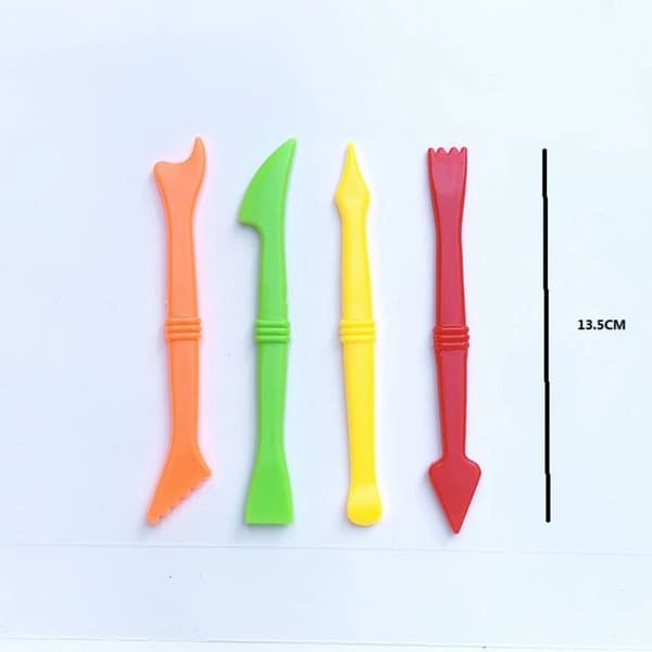 26 stk/sett Play Dough Tools Kit DIY Plasticine Mold Modeling Clay