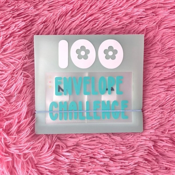 100 Envelope Challenge Perm A5 Permomslag GUL Yellow