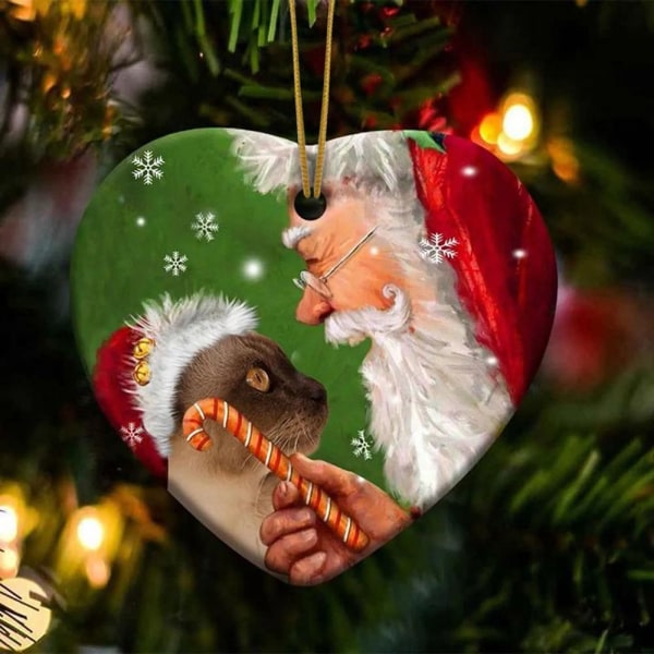 Juletræ vedhæng julepynt 2 2 2