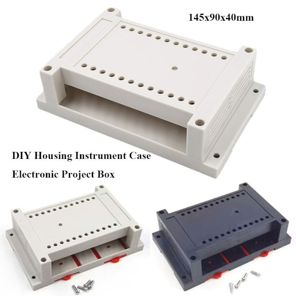 Elektronisk projektlåda Vattentät cover Project WHITE White
