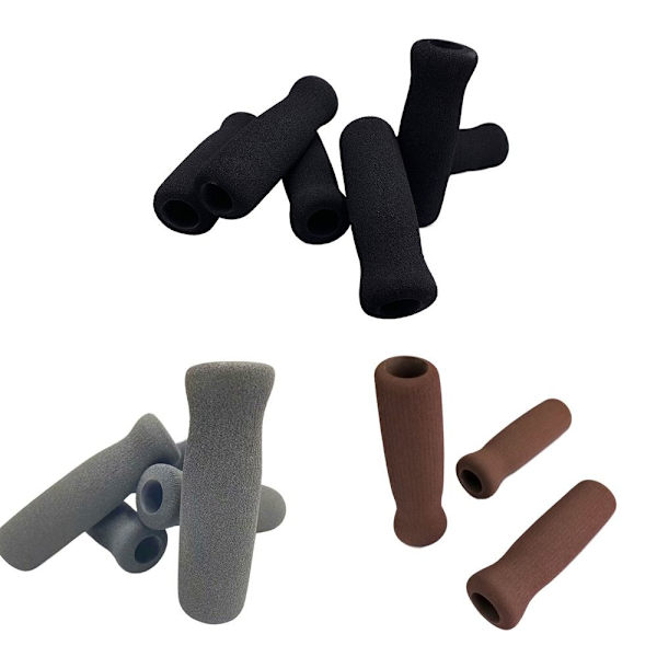 2stk EVA Håndstang Svamp Klatrepinnedeler GRÅ 2STK Grey 2pcs