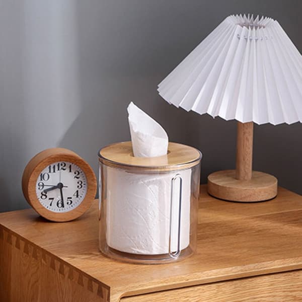 Toiletpapirholder Tissue Box HVID DESKTOP MODEL DESKTOP MODEL White desktop model-desktop model