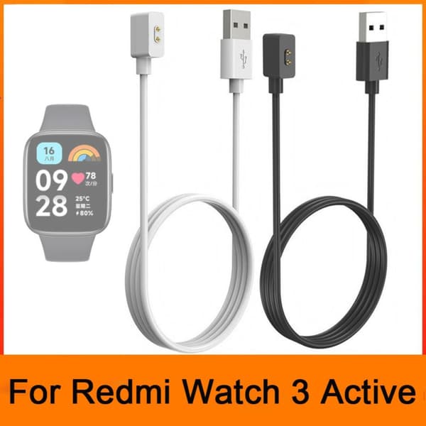 100cm USB Lader Hurtigladekabel HVIT white