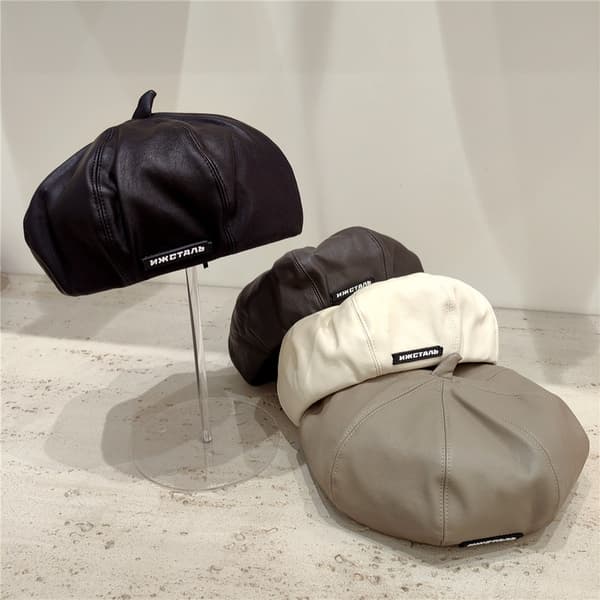Retro Visors Hattu Kahdeksankulmainen Baretti COFFEE coffee