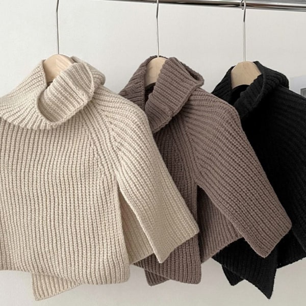 Neulottu huivi Ristihuivi BEIGE beige