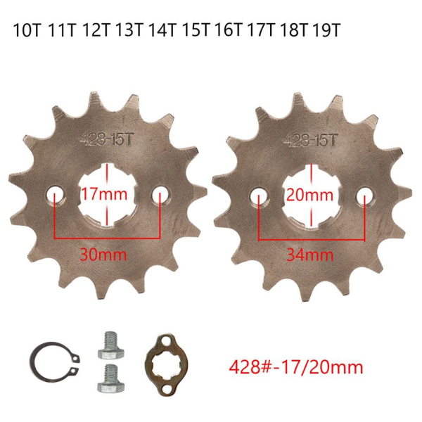 Etupyörä Lentävät rattaat 15T-17MM 15T-17MM 15T-17mm