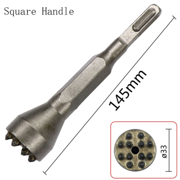 Roterende Meisel Bits Hammer Drill Bits RUNDT HÅNDTAK RUNDT HÅNDTAK Round Handle