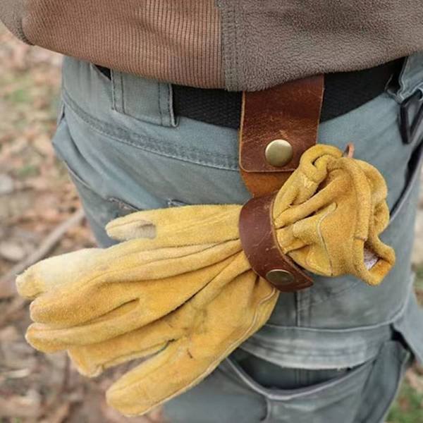 Bjergbestigning læderspænde udendørs nøglering Tactical Gear