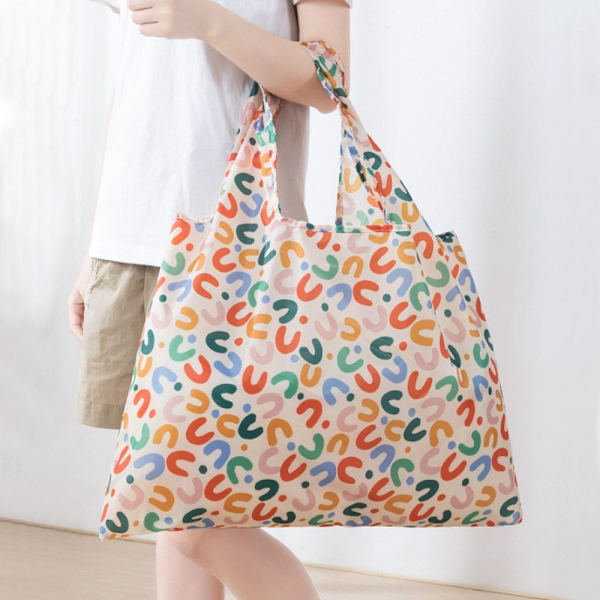 Folding Shopping Sack Håndtaske Vaskbar Taske