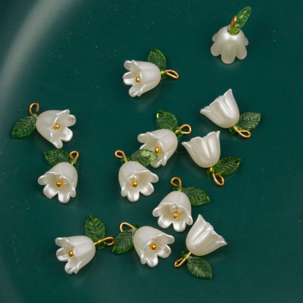 20st Pearl Bell Orchids Pendel DIY Pendant A A A