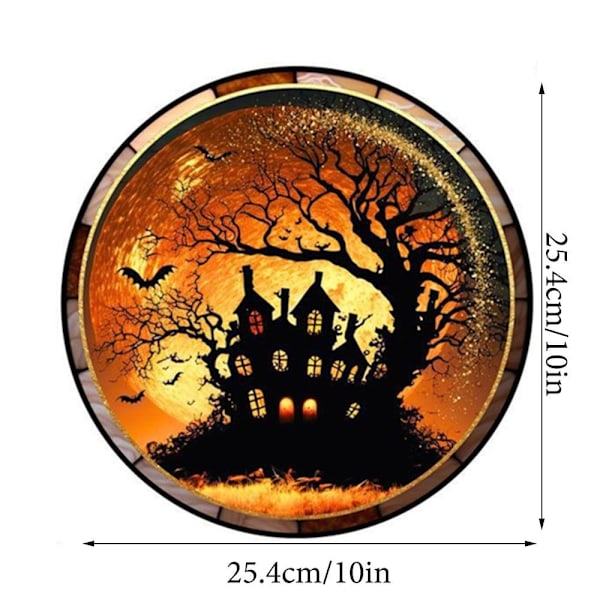 Vindusklistremerker Halloween dekorativt klistremerke 04 04 04