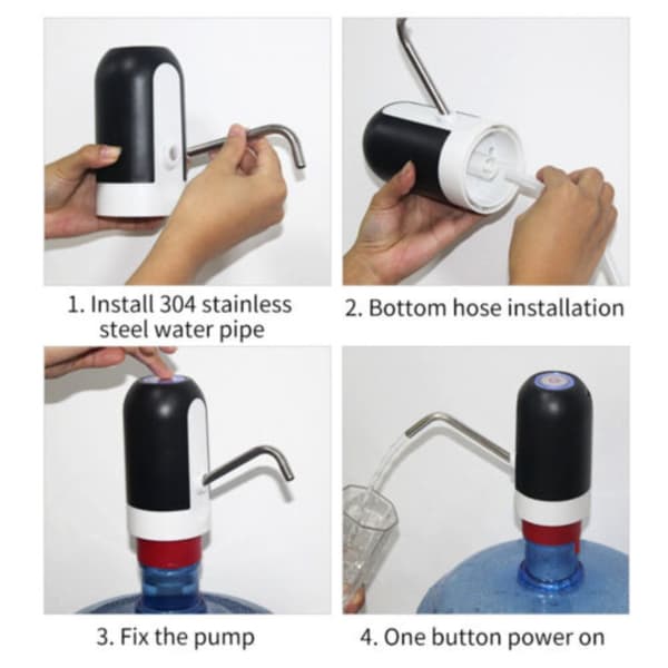 Dryckespump Dispenser Vattendispenser Pump WHITE White