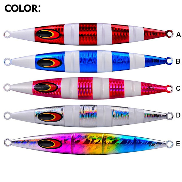 Kalastusjig-uistimet MULTICOLOR 60G 60G multicolor 60g-60g