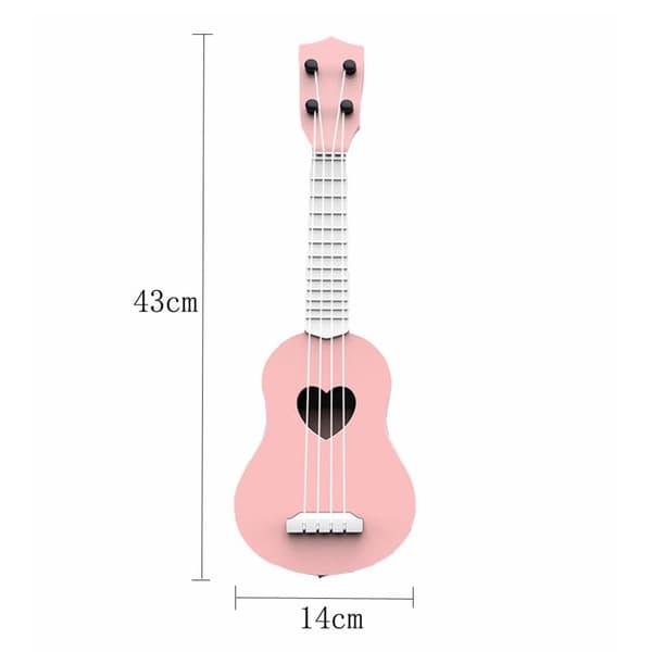 Simulering Guitar Mini Ukulele BLÅ Blue