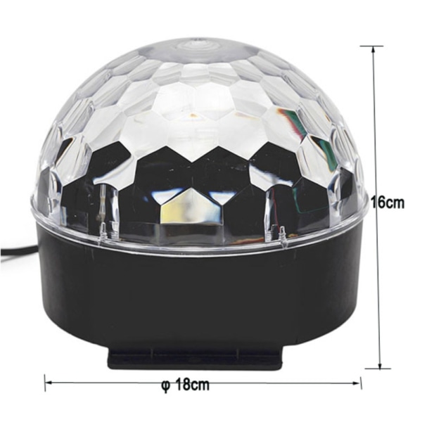 LED-lavavalo Big Magic Ball Disco Ball