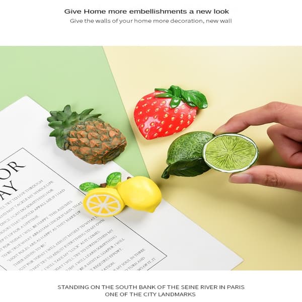2st Kylskåpsdekor Rumsdekoration CITRON CITRON Lemon