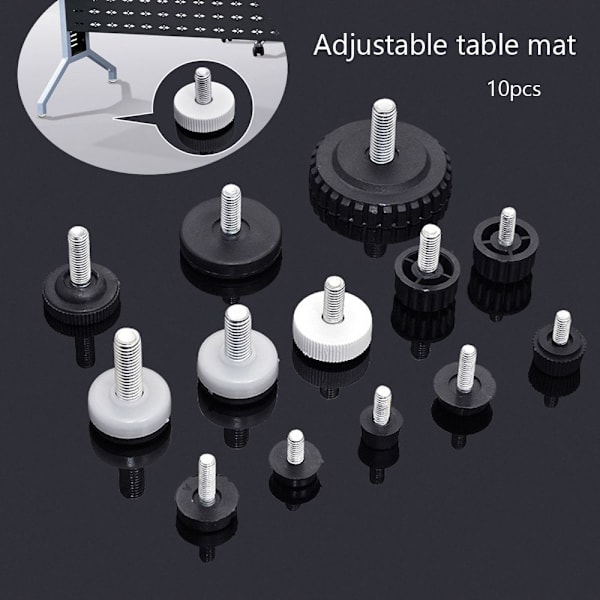 Bordplate møbelføtter 10 10 10