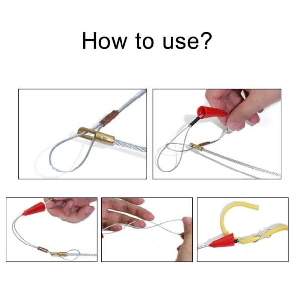 Fisktejp Fäst Kabel Dragare Fäst Kabel Spännare