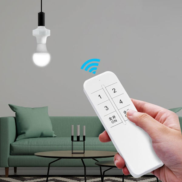 Smart Timer Switch E27 Lampeholder 3 3 3