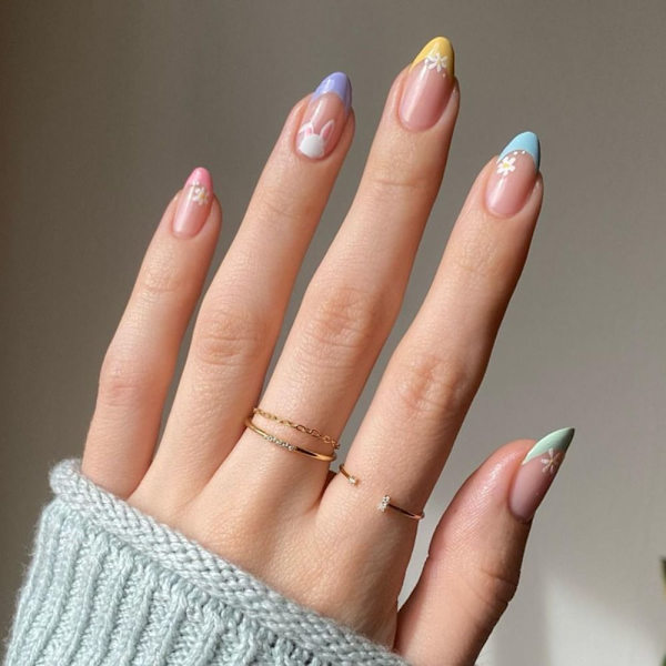 24 kpl Fake Nails Long Z166 Z166 Z166