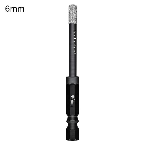 Tørrborkroner Vakuumloddet bits 6MM 6mm