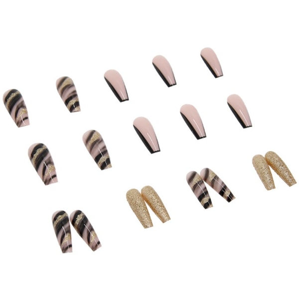 French Fake Nails Ballerina False Nail W416 W416 W416