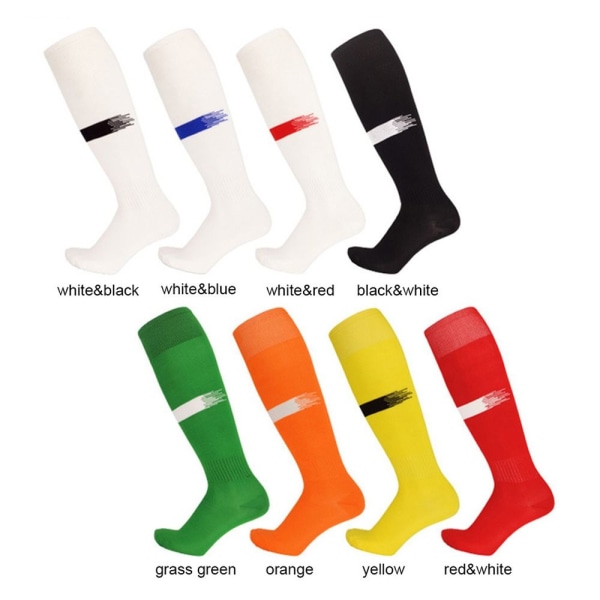 Fotbollsstrumpor Basketstrumpor SVART&VIT black&white
