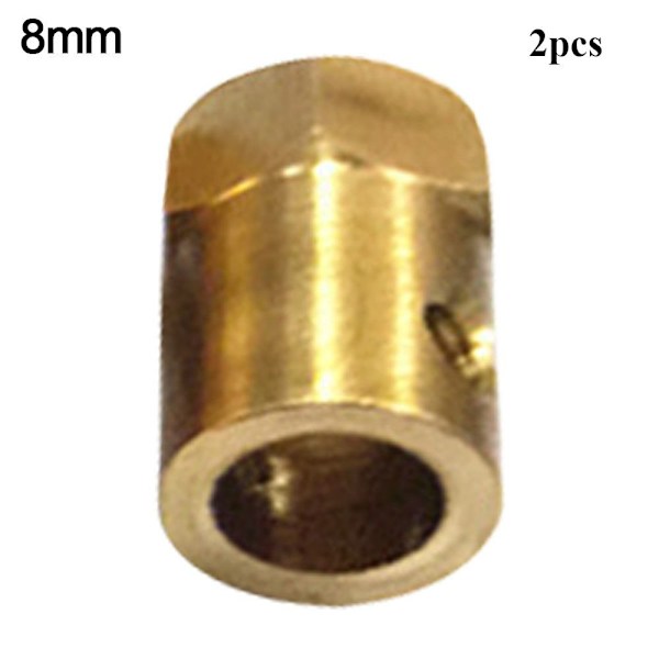 Kuusikulmainen messinkiakselin kytkin 8mm 8mm