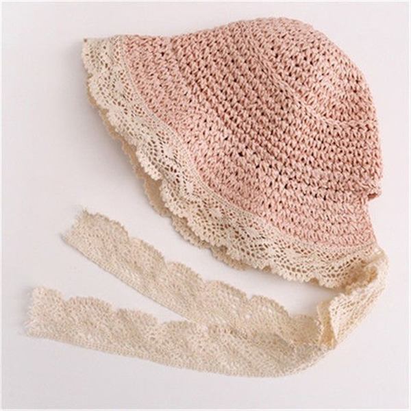 Sun Hat Beach Cap PINK--CHILDREN PINK--CHILDREN Pink--Children