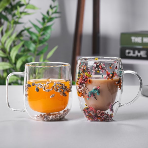 Dobbeltvægget glaskop Kaffe Tekop 01 01 01