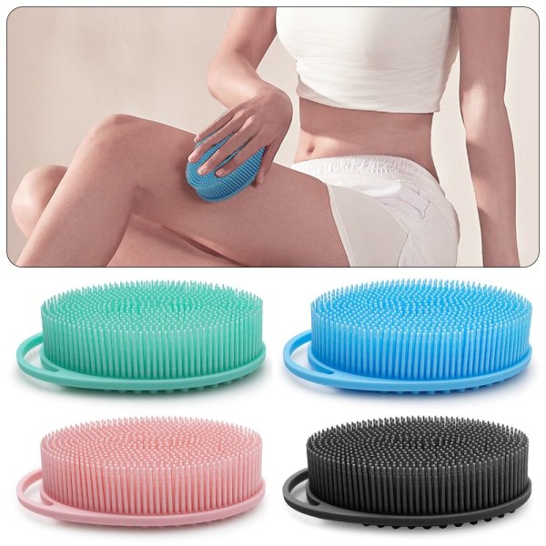 Body Scrubber Set Kylpysieni VIHREÄ green