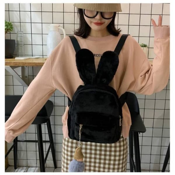 Bunny Backpack Mini Ryggsäck ROSA pink
