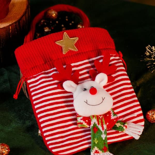 Julegavepose Candy Dragee Bag STIL 1 STIL 1 Style 1