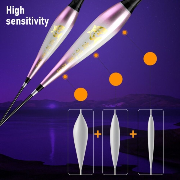 2kpl Elektroninen kalastuskelluke Light Float DE01 DE01 DE01
