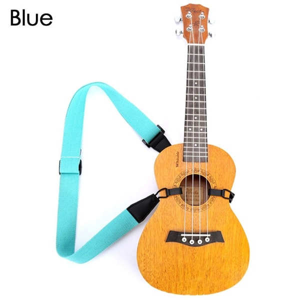 Ukulele Strap Guitar Accessories BLUE Blue