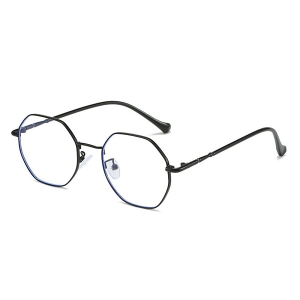 Anti-Blue Light Briller Overdimensjonerte briller SVART SVART Black