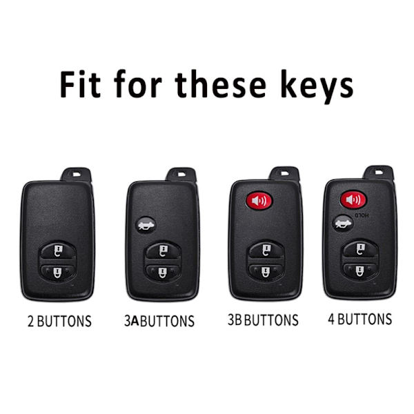 Auton case Cover case MUSTA 3 BUTTON-B 3 BUTTON-B Black 3 Button-B-3 Button-B