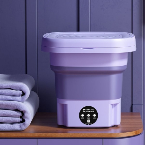 Sammenfoldelig vaskemaskine vaskemaskiner PURPLE UK UK purple UK-UK