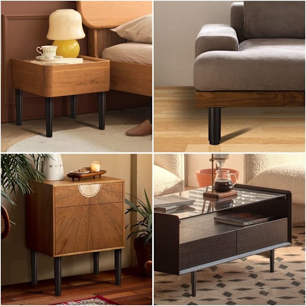 Møbelben Sofa Sofa 2STK 2STK 2pcs