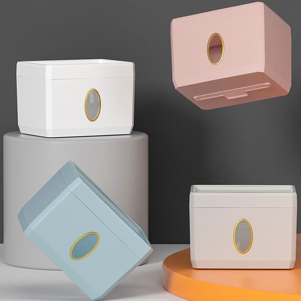 Toalettpapirholder Tissue Box HVIT White