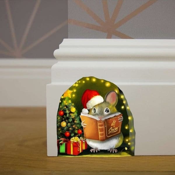 Mouse Hole Wall Sticker 3D Stickers 5 5 5