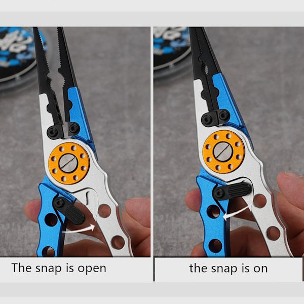 Lua clamp kalastuspihdit BLUE&SILVER blue&silver